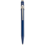 Caran d'Ache 849 Ballpoint Pen in Lacquered Colors - Dark Blue - Clip