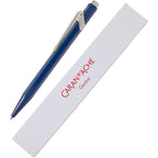 Caran d'Ache 849 Ballpoint Pen in Lacquered Colors - Dark Blue - Detail 3