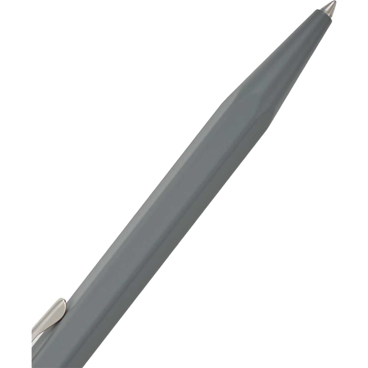 Caran d'Ache 849 Ballpoint Pen in Lacquered Colors - Gray - Detail 2