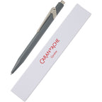 Caran d'Ache 849 Ballpoint Pen in Lacquered Colors - Gray - Detail 3