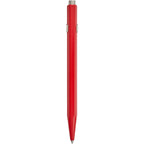 Caran d'Ache 849 Ballpoint Pen in Lacquered Colors - Red - Back