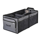 Cargo Hauler Trunk Organizer in Recycled PET Embroidery - Dark Grey - View 1