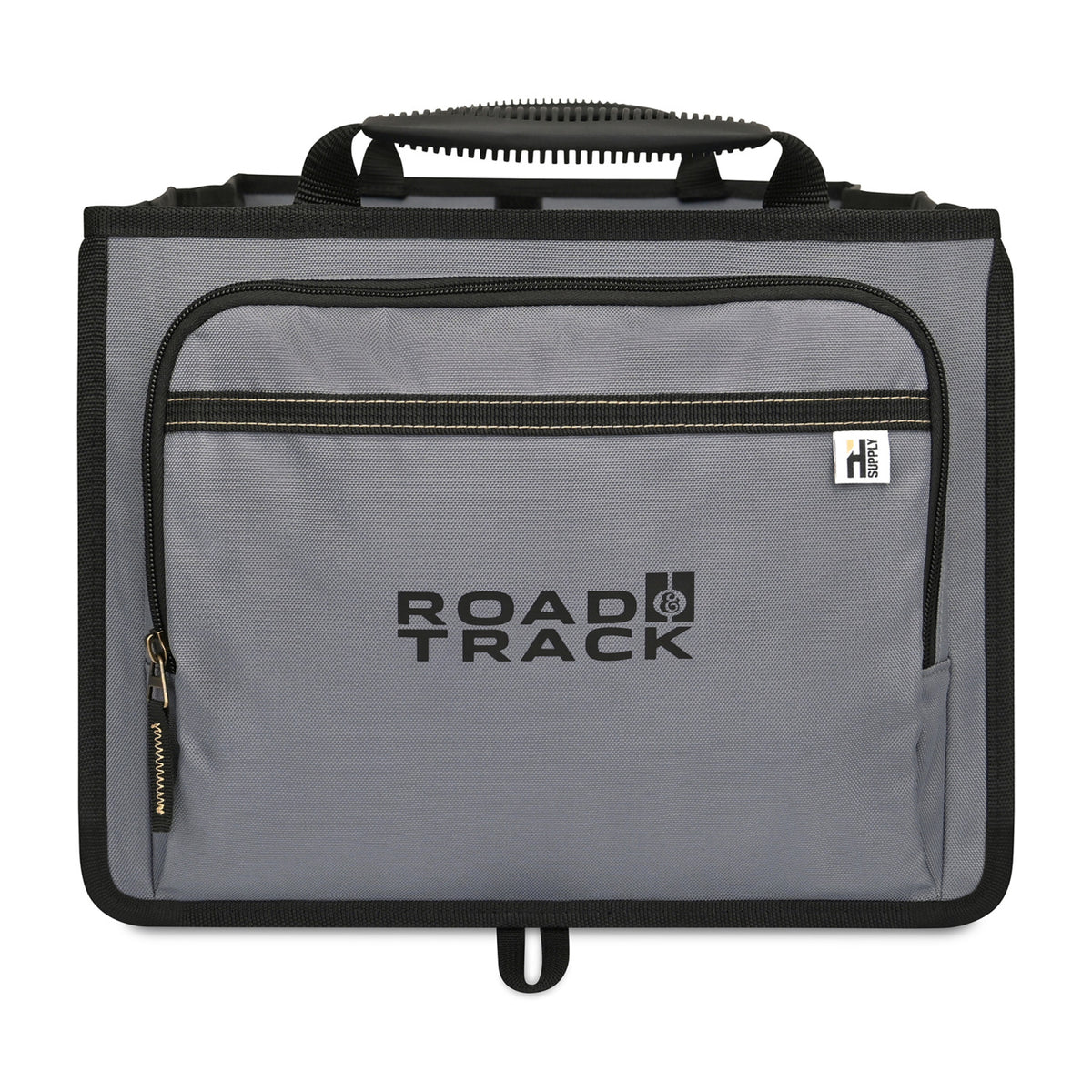 Cargo Hauler Trunk Organizer in Recycled PET Embroidery - Dark Grey - View 2