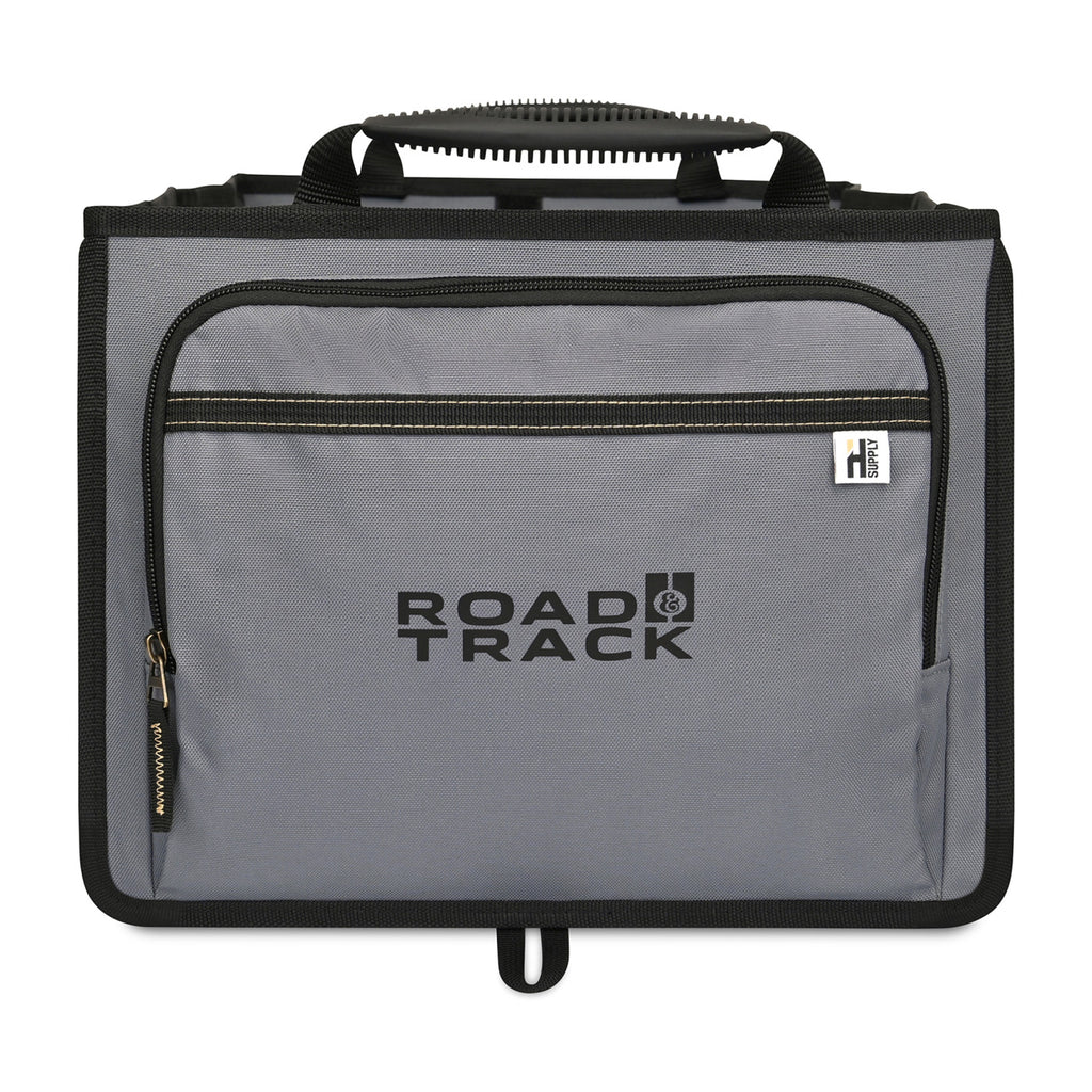 Cargo Hauler Trunk Organizer in Recycled PET Transfer - Dark Grey - View 2