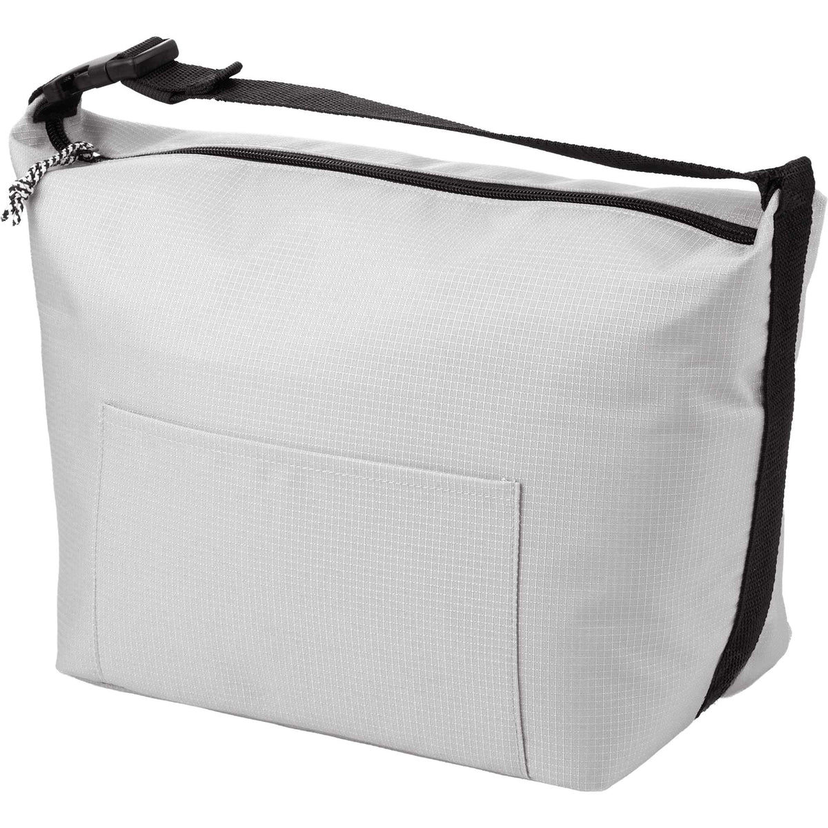 Caribou Drift Recycled Cooler for 9 Cans Embroidery - Beige - Left Angle