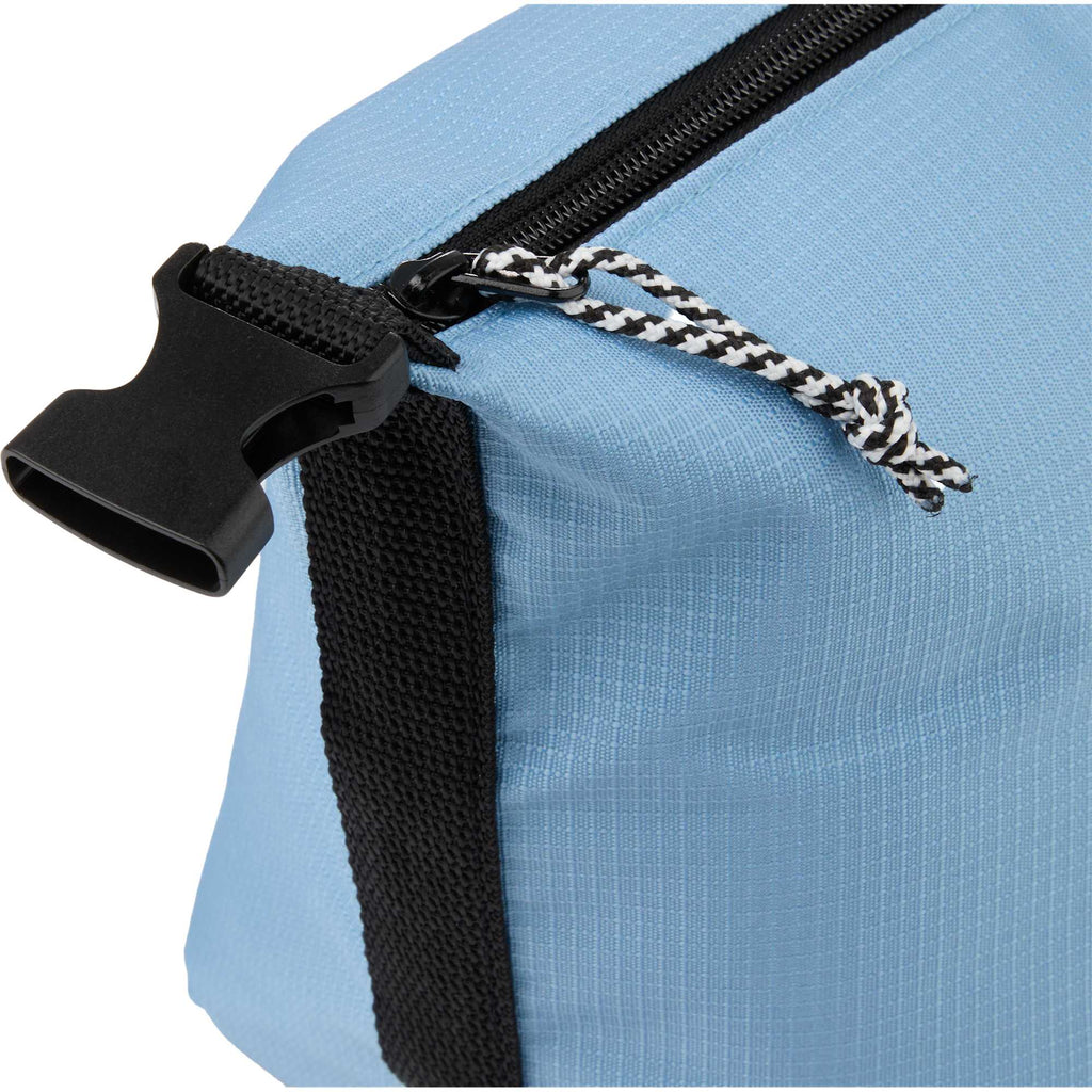 Caribou Drift Recycled Cooler for 9 Cans Embroidery - Light Blue - Detail