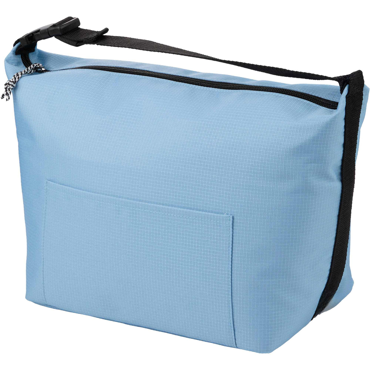 Caribou Drift Recycled Cooler for 9 Cans Embroidery - Light Blue - Left Angle