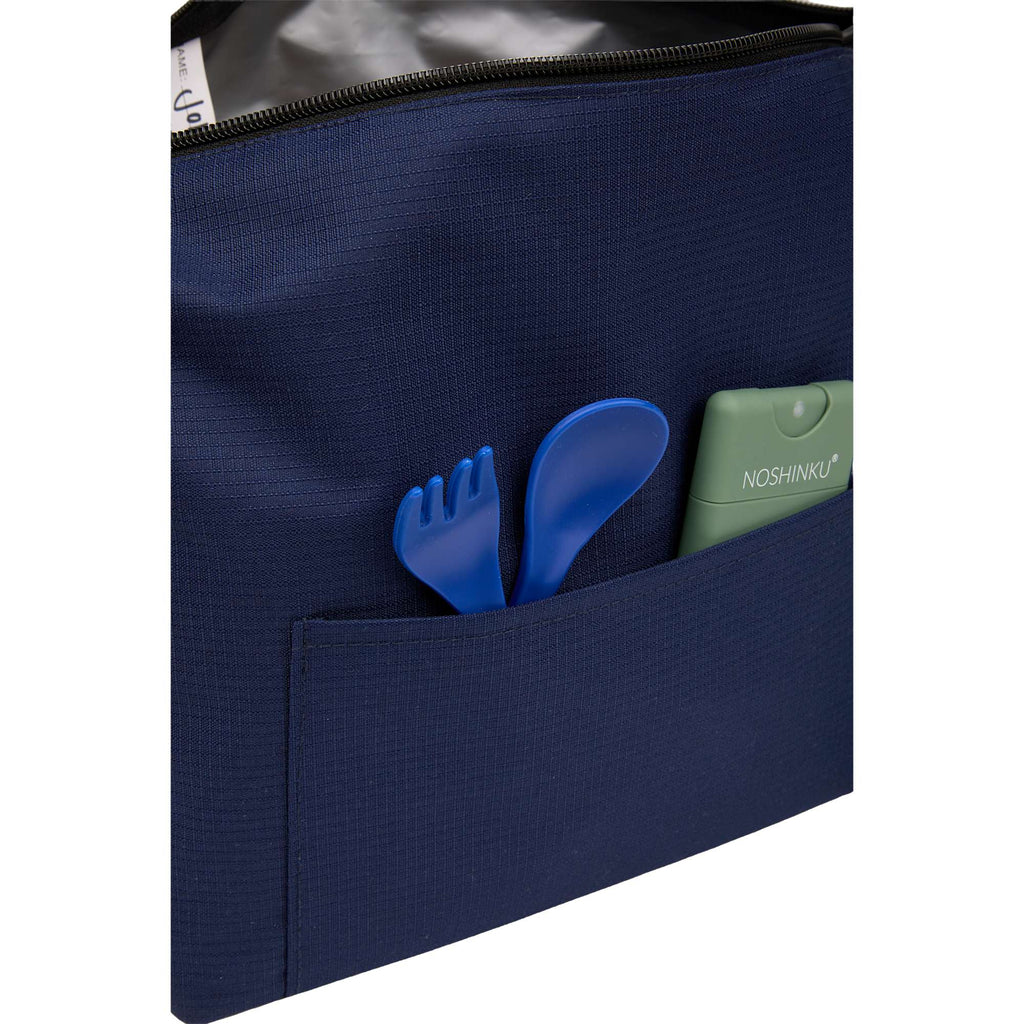 Caribou Drift Recycled Cooler for 9 Cans Embroidery - Navy - Detail 2