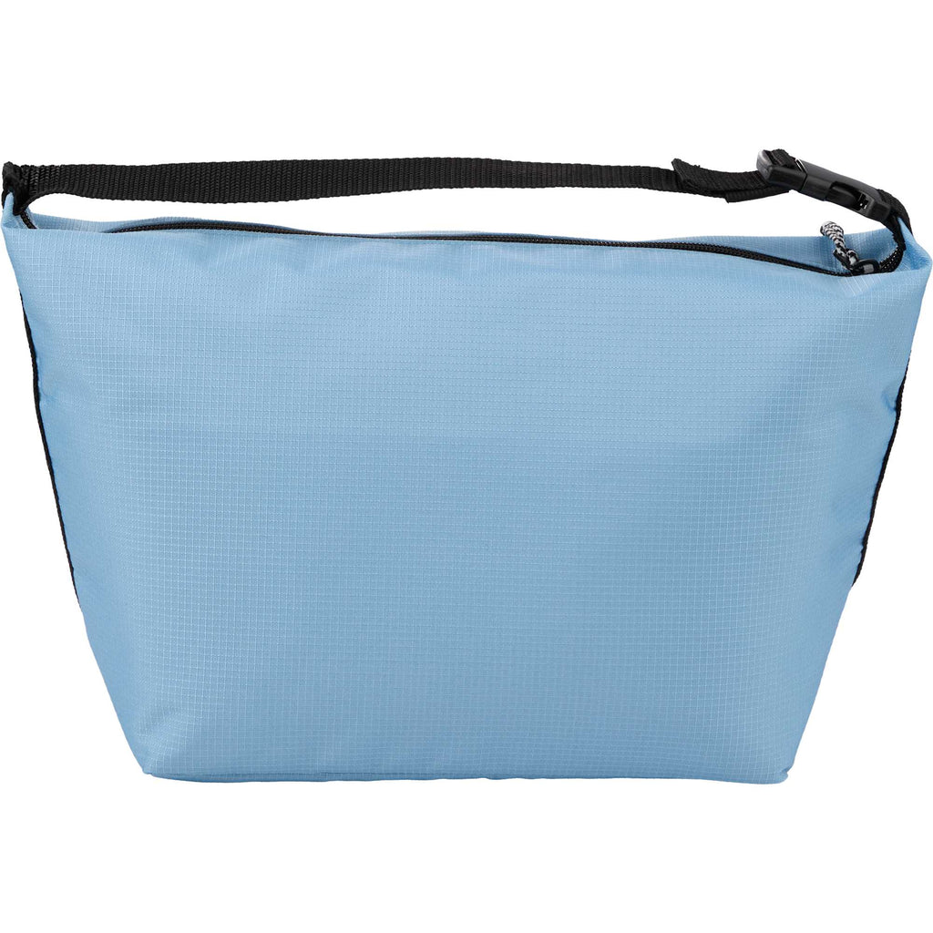 Caribou Drift Recycled Cooler for 9 Cans Transfer - Light Blue - Back