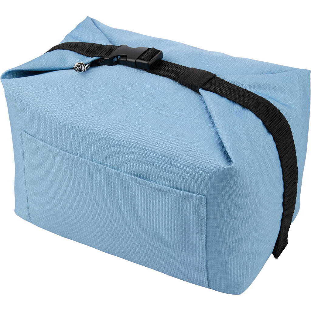Caribou Drift Recycled Cooler for 9 Cans Transfer - Light Blue - Scale