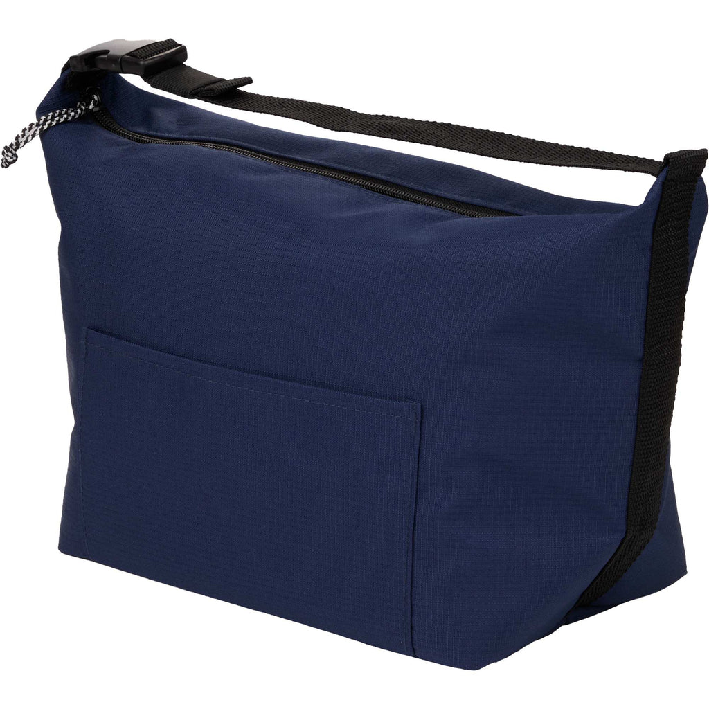 Caribou Drift Recycled Cooler for 9 Cans Transfer - Navy - Left Angle