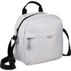 Caribou Recycled Lunch Cooler for 6 Cans Embroidery - Beige - Right Angle