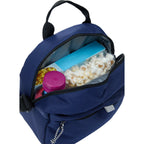 Caribou Recycled Lunch Cooler for 6 Cans Embroidery - Navy - Propped