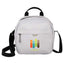 Caribou Recycled Lunch Cooler for 6 Cans Transfer - Beige - Front