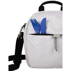 Caribou Recycled Lunch Cooler for 6 Cans Transfer - Beige - Propped 2