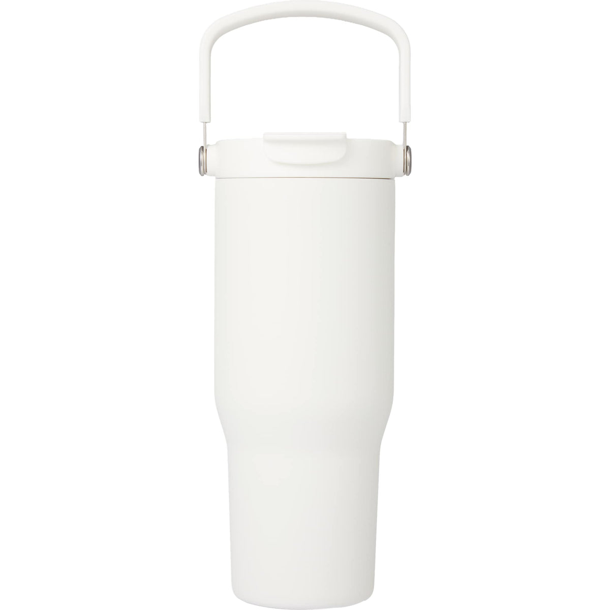 Carnival Sip or Swig Recycled Tumbler, 30 oz Laser Engraving - White - Back