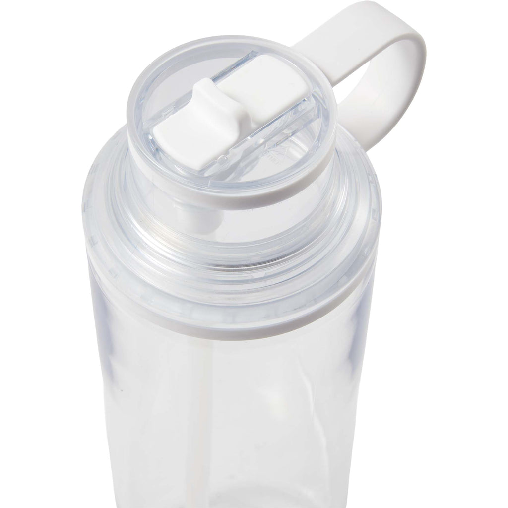 Carol Straw Sports Bottle in Recycled PET, 30 oz - Clear - Detail 3