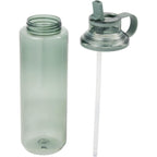 Carol Straw Sports Bottle in Recycled PET, 30 oz - Sage - Detail