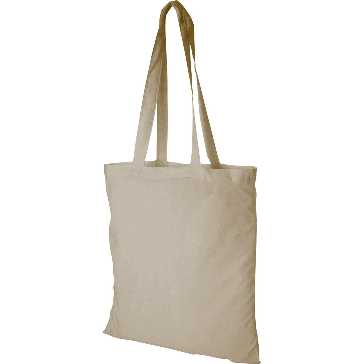 Carolina Slim Cotton Canvas Tote, 4 oz Full Color - Natural - Photo 2