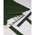 Carolina Slim Organic Cotton Tote, 4 oz Embroidery - Green - Propped