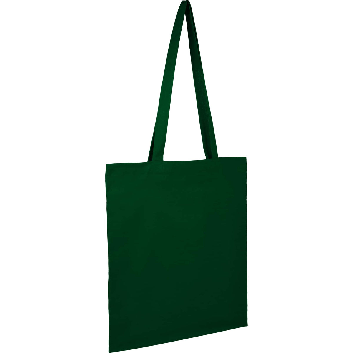 Carolina Slim Organic Cotton Tote, 4 oz - Green - Right Angle