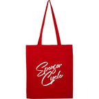 Carolina Slim Organic Cotton Tote, 4 oz - Red - Front