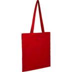 Carolina Slim Organic Cotton Tote, 4 oz - Red - Right Angle