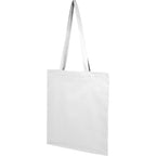 Carolina Slim Organic Cotton Tote, 4 oz - White - Left Angle