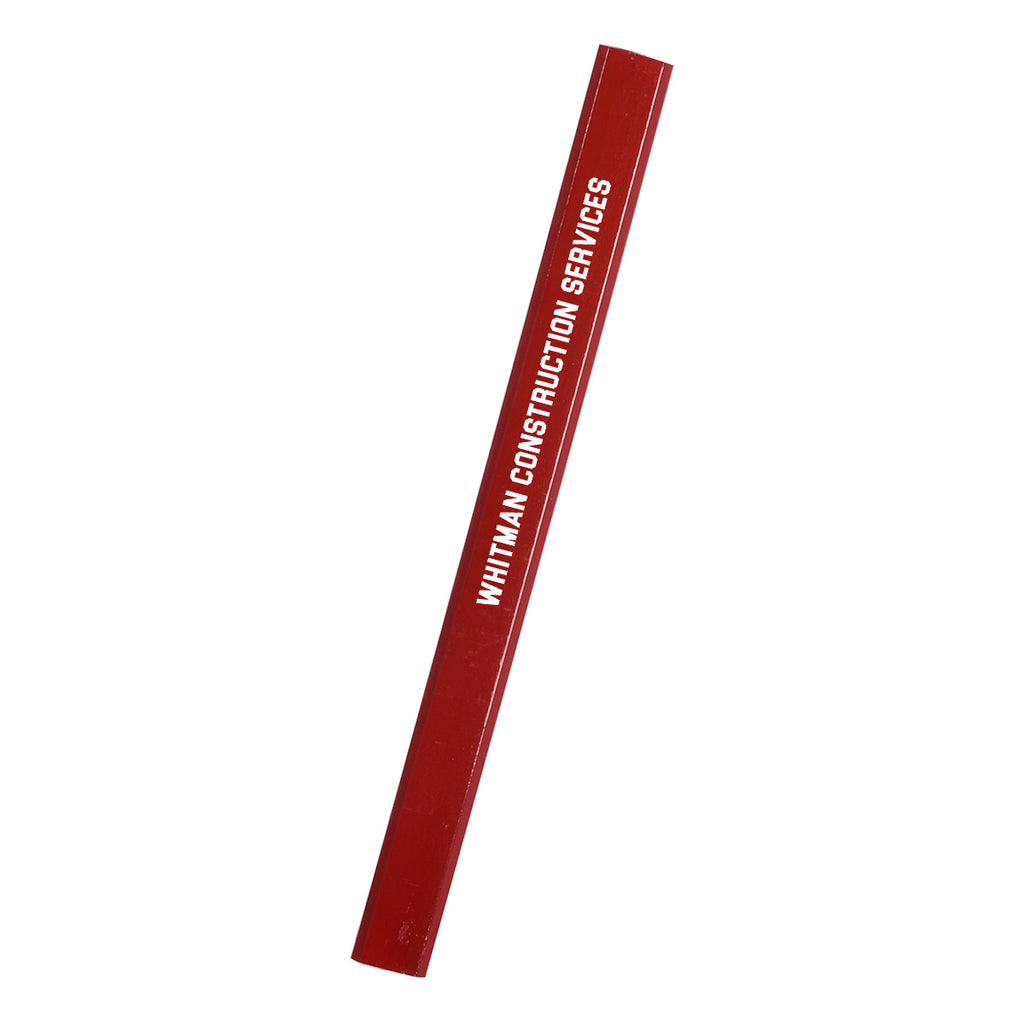 Carpenter Pencil, International - Red - Silk Screen