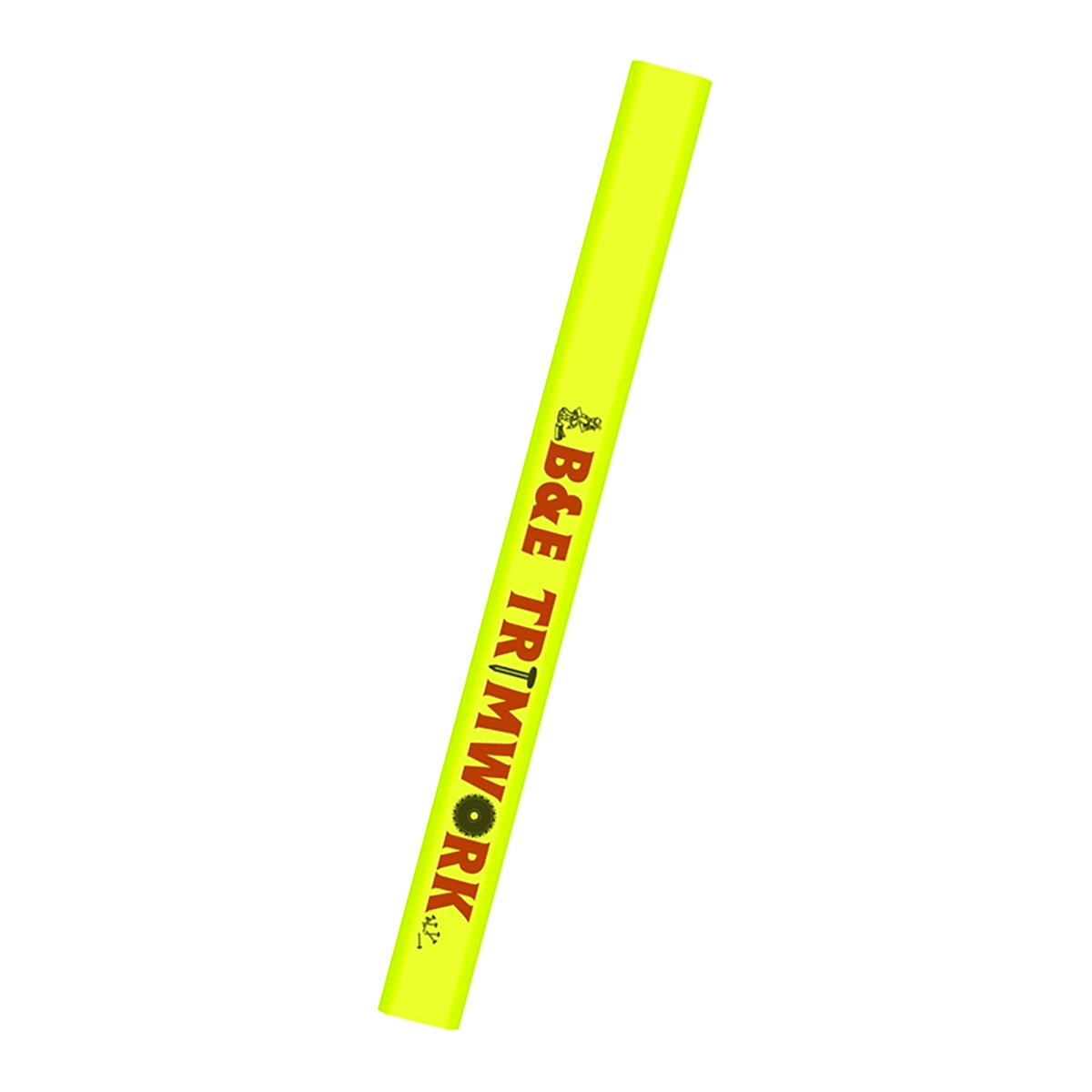 Carpenter Pencil, International - Safety Yellow - Silk Screen