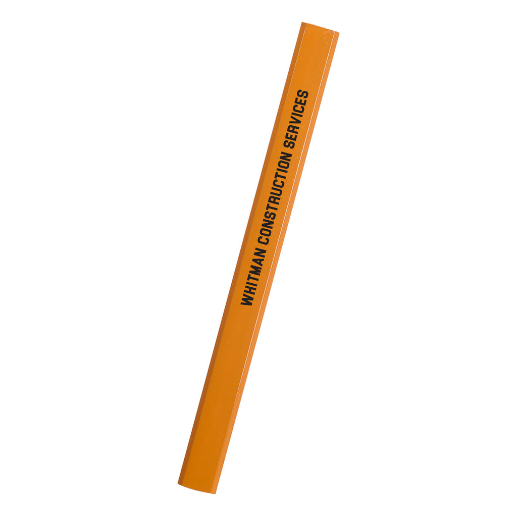 Carpenter Pencil, International - Safety Yellow - Silk Screen