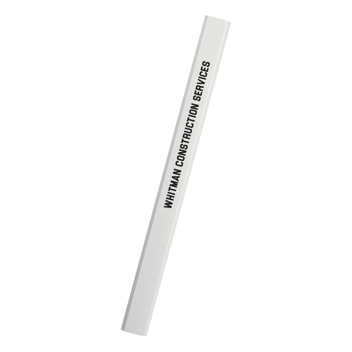 Carpenter Pencil, International - White - Silk Screen