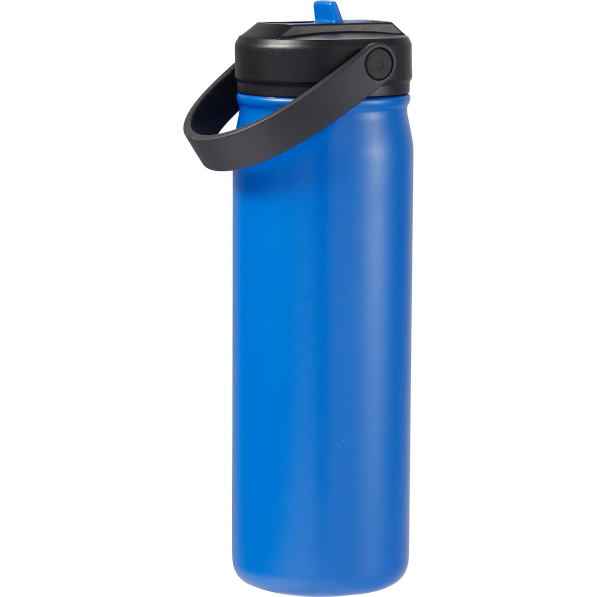 Carpo Insulated Straw Bottle, 20 oz - Bay Blue - Back 3