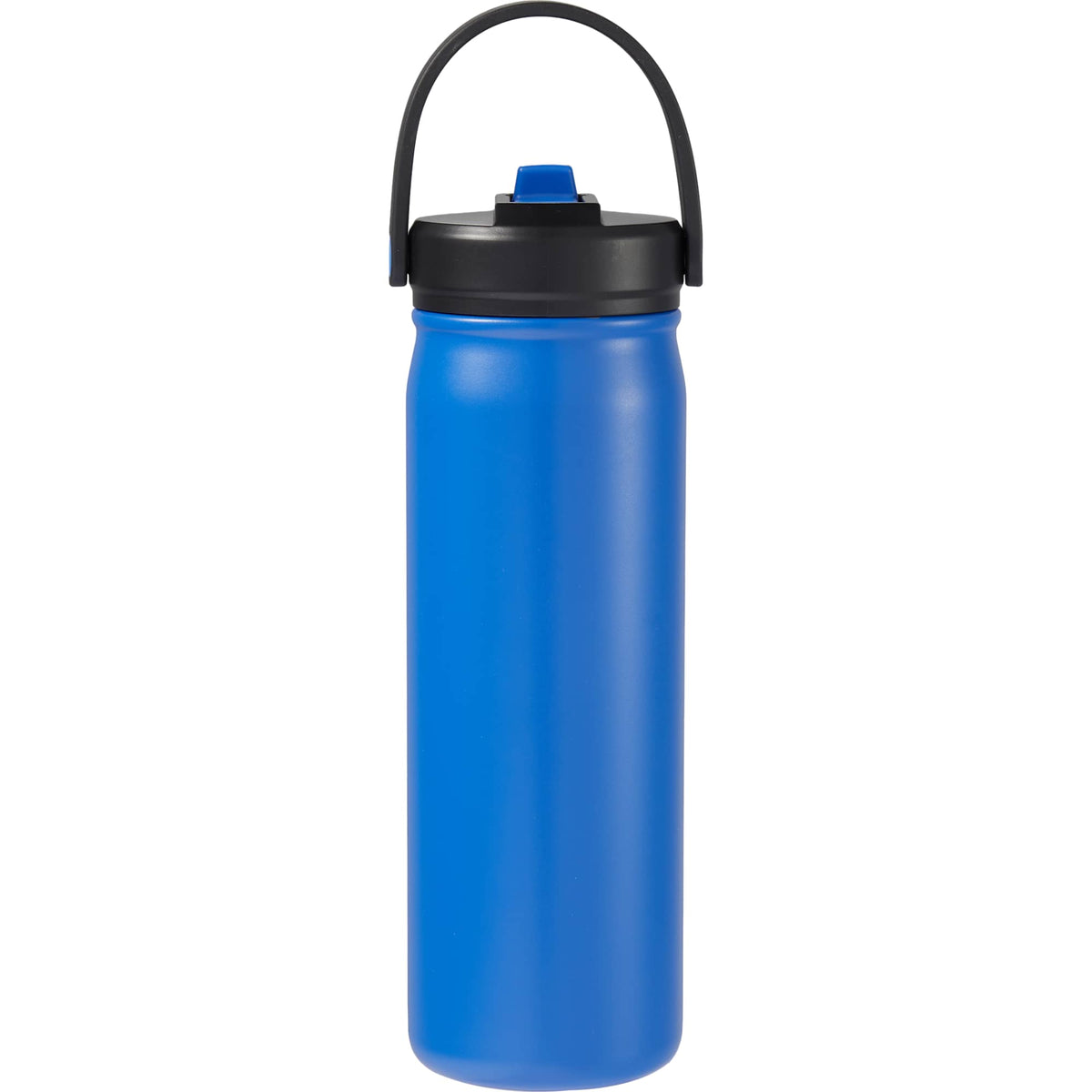 Carpo Insulated Straw Bottle, 20 oz Full Color - Bay Blue - Back