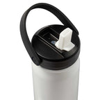 Carpo Insulated Straw Bottle, 20 oz - White - Detail