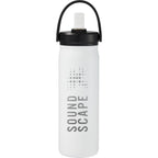 Carpo Insulated Straw Bottle, 20 oz - White - Front