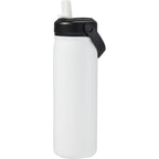 Carpo Insulated Straw Bottle, 20 oz - White - Left Angle
