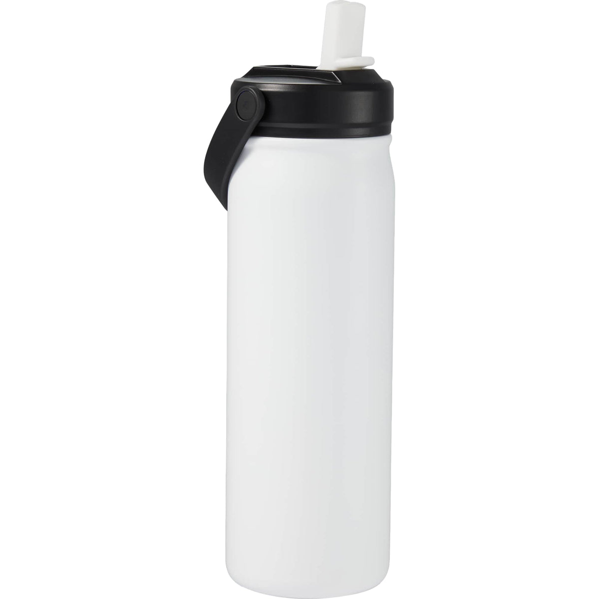 Carpo Insulated Straw Bottle, 20 oz - White - Right Angle