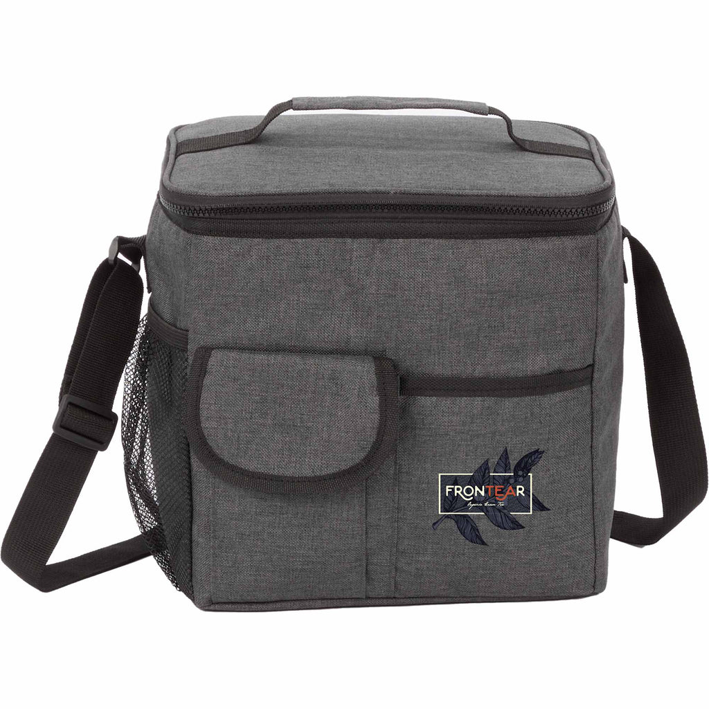 Carry-All Recycled Cooler for 18 Cans Transfer - Charcoal - Front