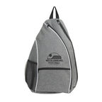 Carryall Backpack for Pickleball - Heather Gray - Silk Screen