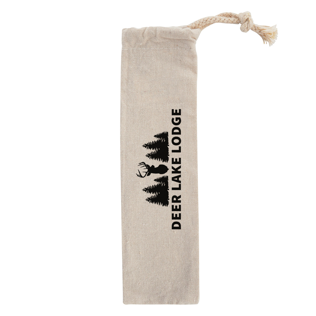 Carrying Pouch in Cotton - Natural - Silk Screen