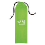 Carrying Pouch, Non-Woven - Lime Green - Silk Screen