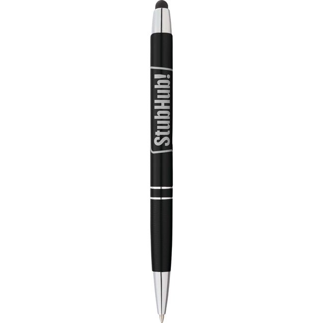 Carson Aluminum Ballpoint Pen with Stylus Laser Engraving