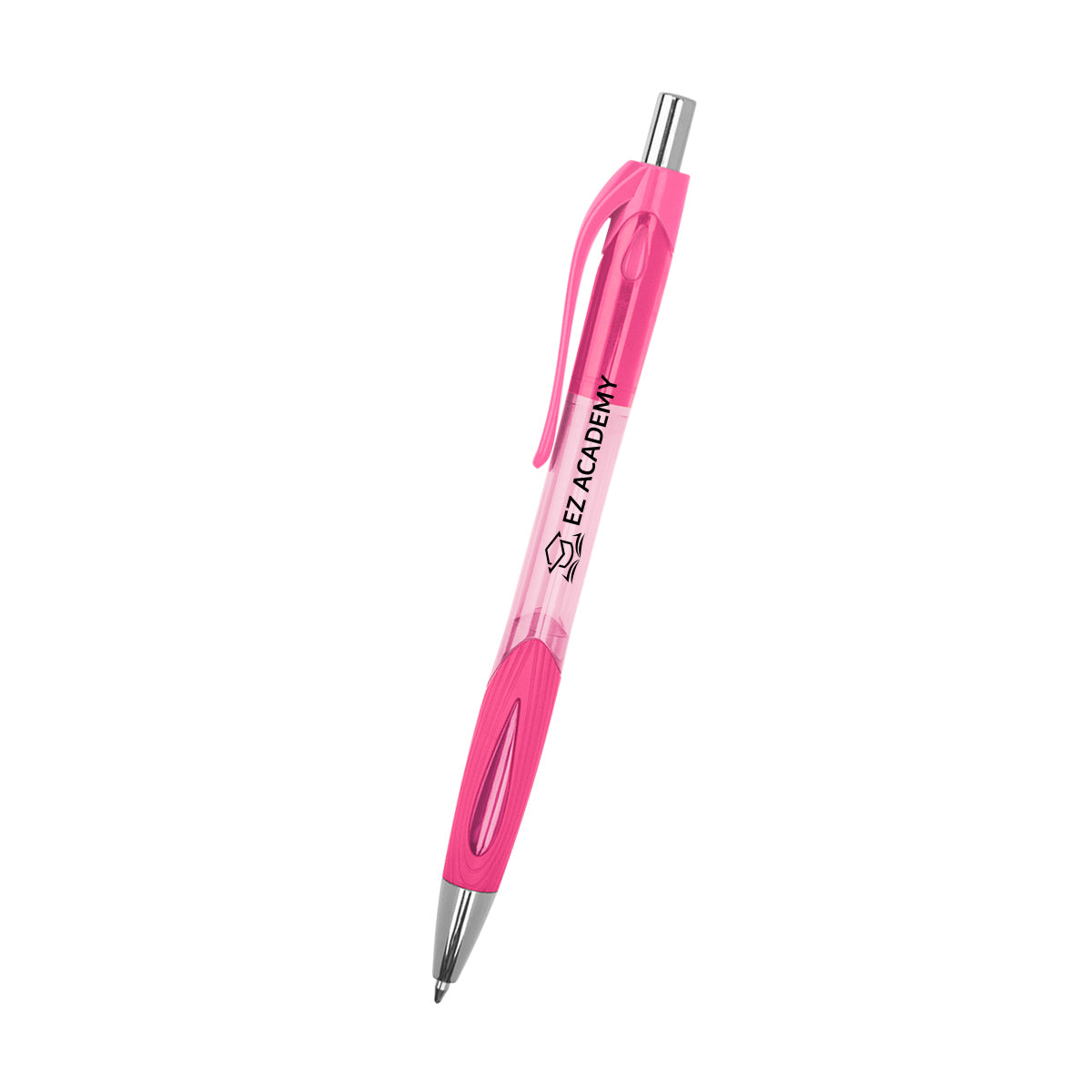 Carter Pen in Recycled ABS - Pink - Silk Screen