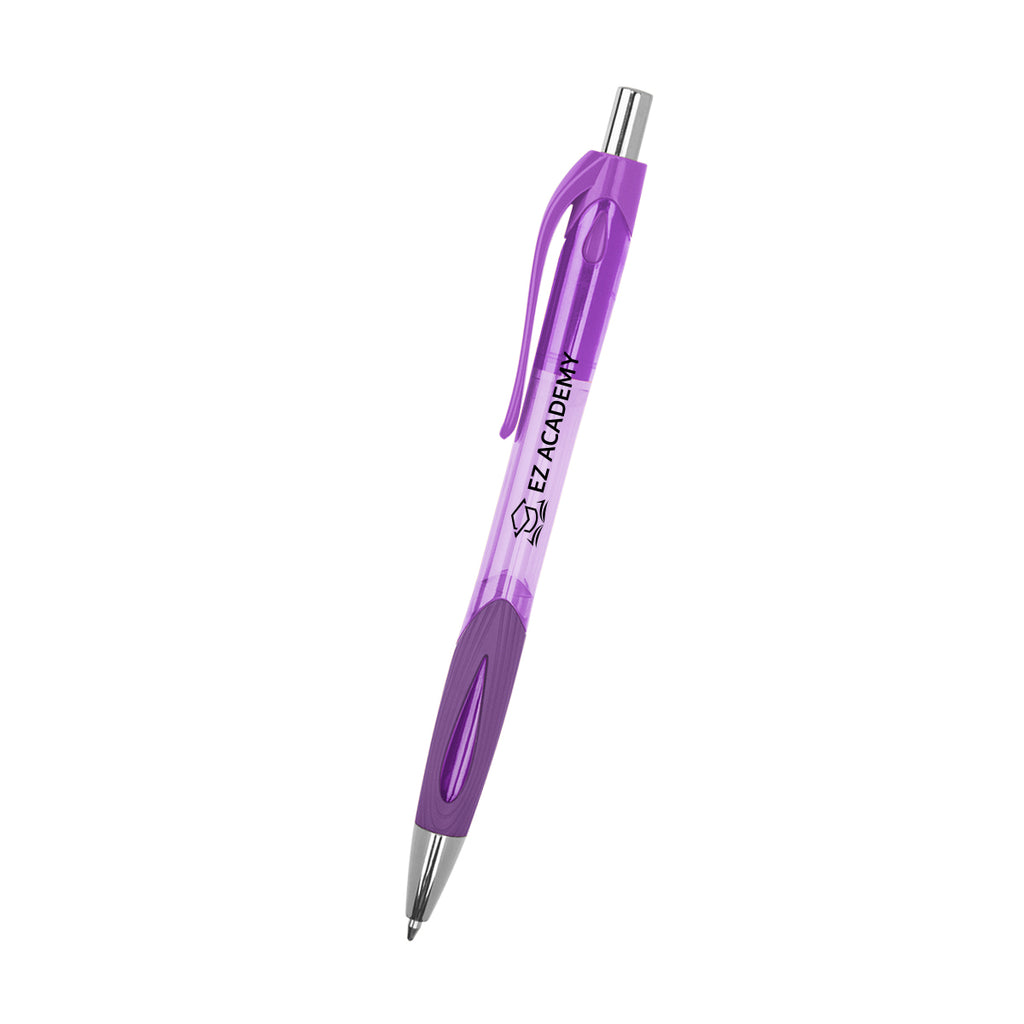 Carter Pen in Recycled ABS - Purple - Silk Screen