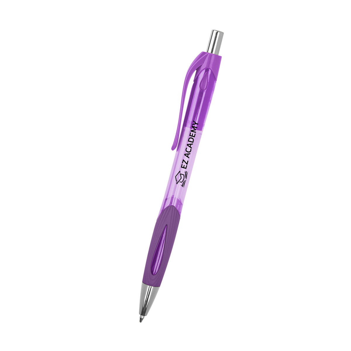 Carter Pen in Recycled ABS - Purple - Silk Screen