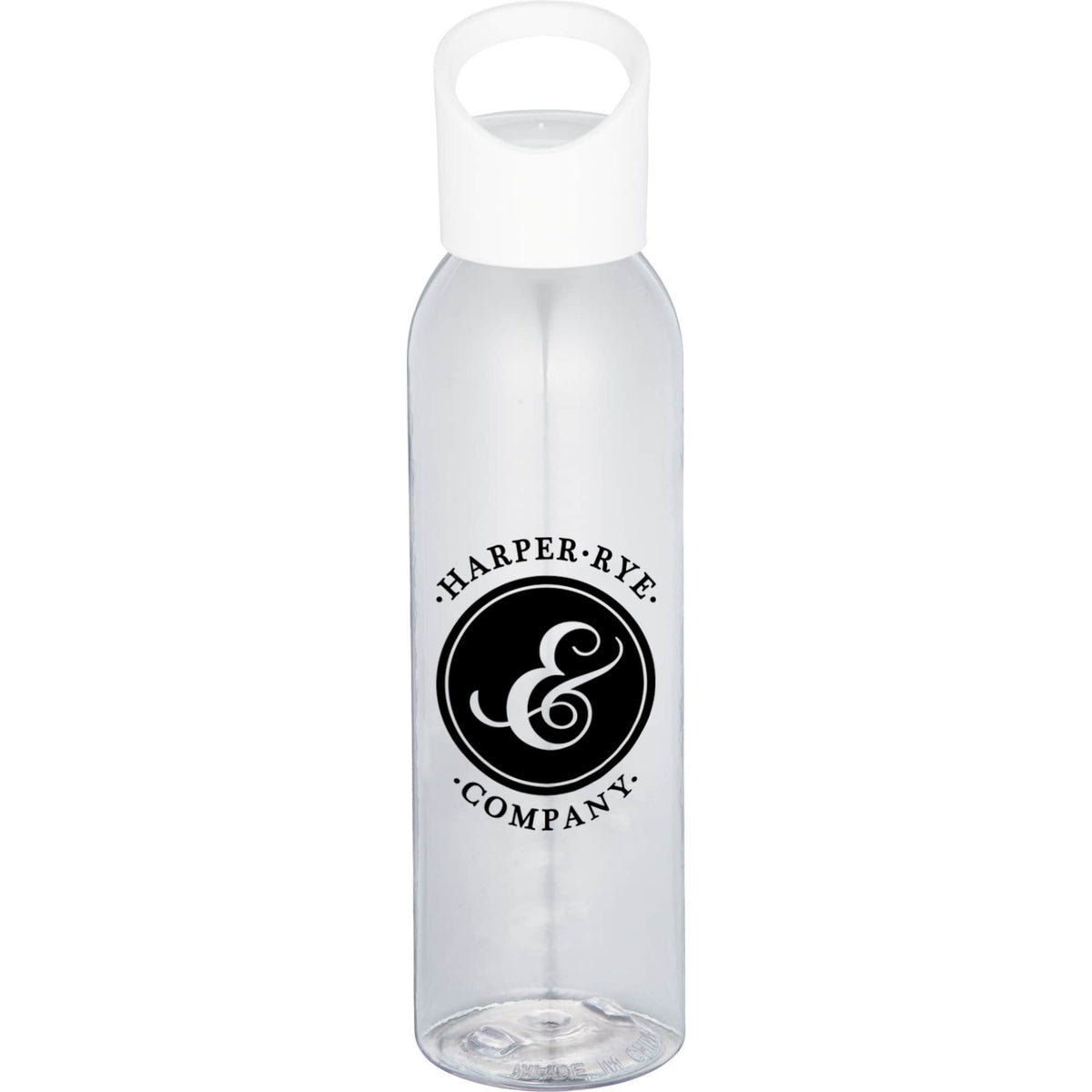 Casanova Slim Tritan Sports Bottle, 22 oz - Clear - Front
