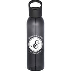 Casanova Slim Tritan Sports Bottle, 22 oz - Translucent Black - Front