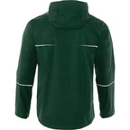 Cascade Lightweight Rain Jacket for Men Embroidery - Forest Green - Back Flat