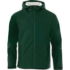 Cascade Lightweight Rain Jacket for Men Embroidery - Forest Green - Front Flat